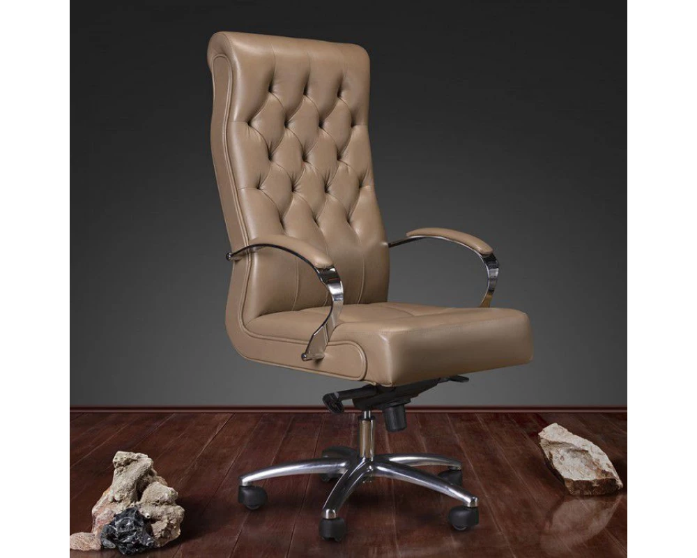Кресло руководителя Боттичелли DB-13 JS-17 (хром)