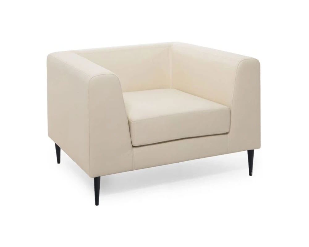 Кресло Eva Up Натуральная кожа, Бежевый