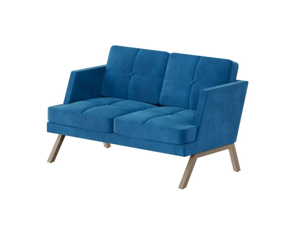 Диван двухместный с декором из пуговиц Aldo