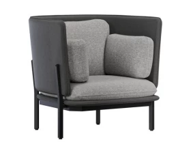 Диван одноместный с низкой спинкой Stato images