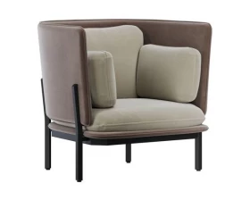 Диван одноместный с низкой спинкой Stato images