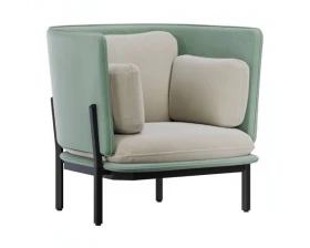 Диван одноместный с низкой спинкой Stato images