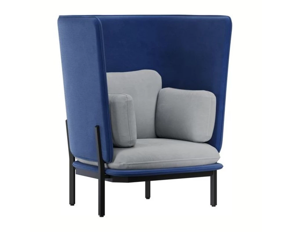 Диван одноместный с высокой спинкой Stato