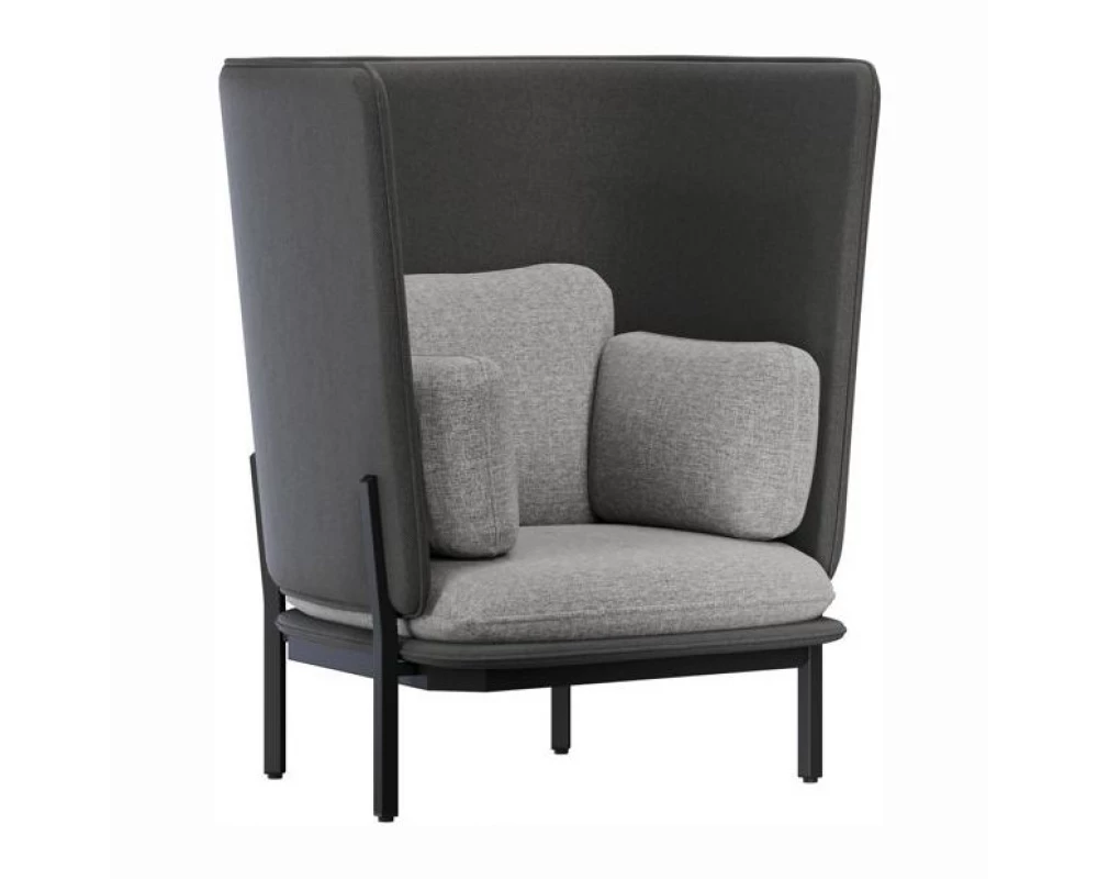 Диван одноместный с высокой спинкой Stato