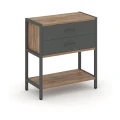 Дуб табак/Антрацит/Антрацит