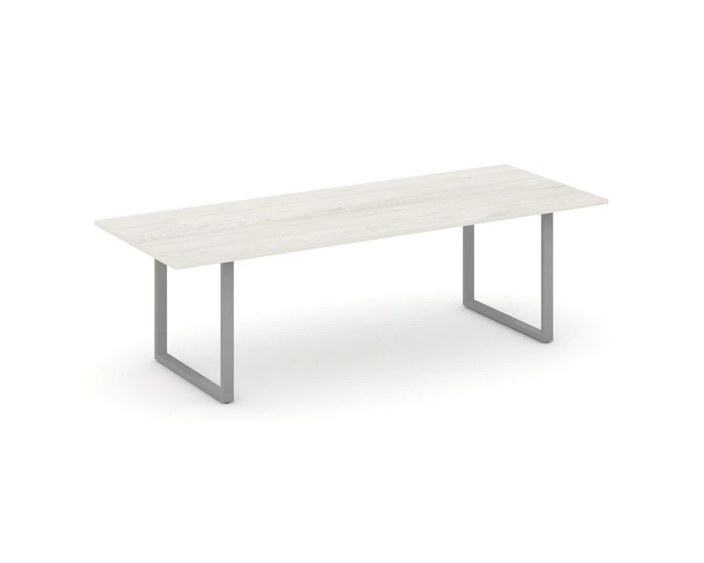Стол переговорный на О-образном каркасе без лючка 2580x980x750 Style Project Direct