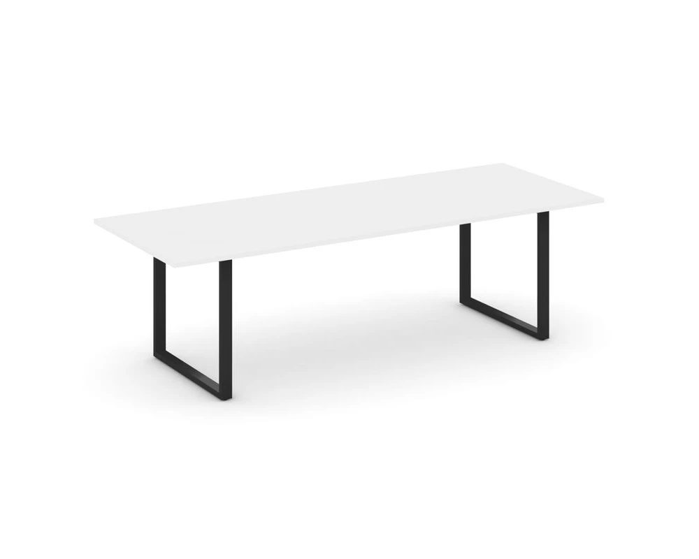 Стол переговорный на О-образном каркасе без лючка 2580x980x750 Style Project Direct