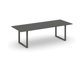 Стол переговорный на О-образном каркасе без лючка 2580x980x750 Style Project Direct images
