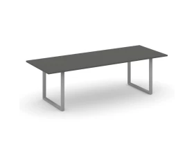 Стол переговорный на О-образном каркасе без лючка 2580x980x750 Style Project Direct images