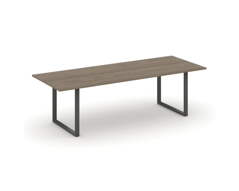 Стол переговорный на О-образном каркасе без лючка 2580x980x750 Style Project Direct