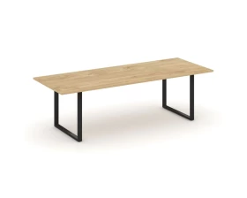 Стол переговорный на О-образном каркасе без лючка 2580x980x750 Style Project Direct images