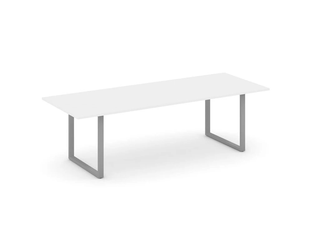 Стол переговорный на О-образном каркасе без лючка 2580x980x750 Style Project Direct