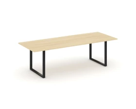 Стол переговорный на О-образном каркасе без лючка 2580x980x750 Style Project Direct images