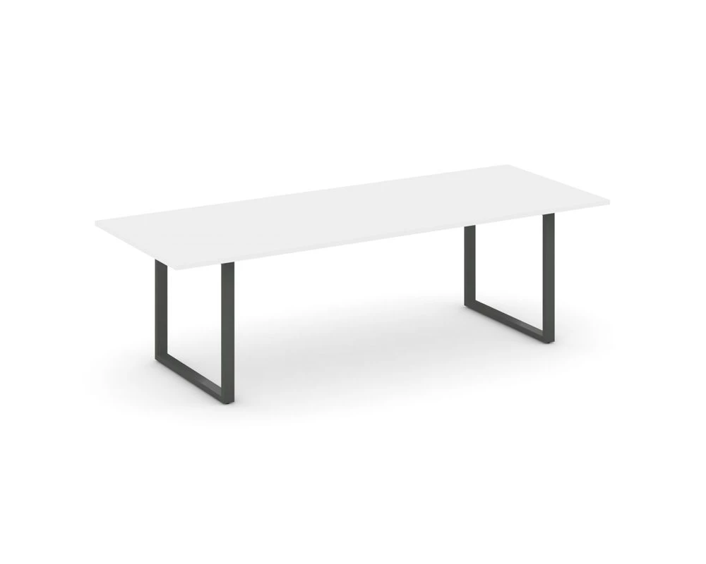 Стол переговорный на О-образном каркасе без лючка 2580x980x750 Style Project Direct