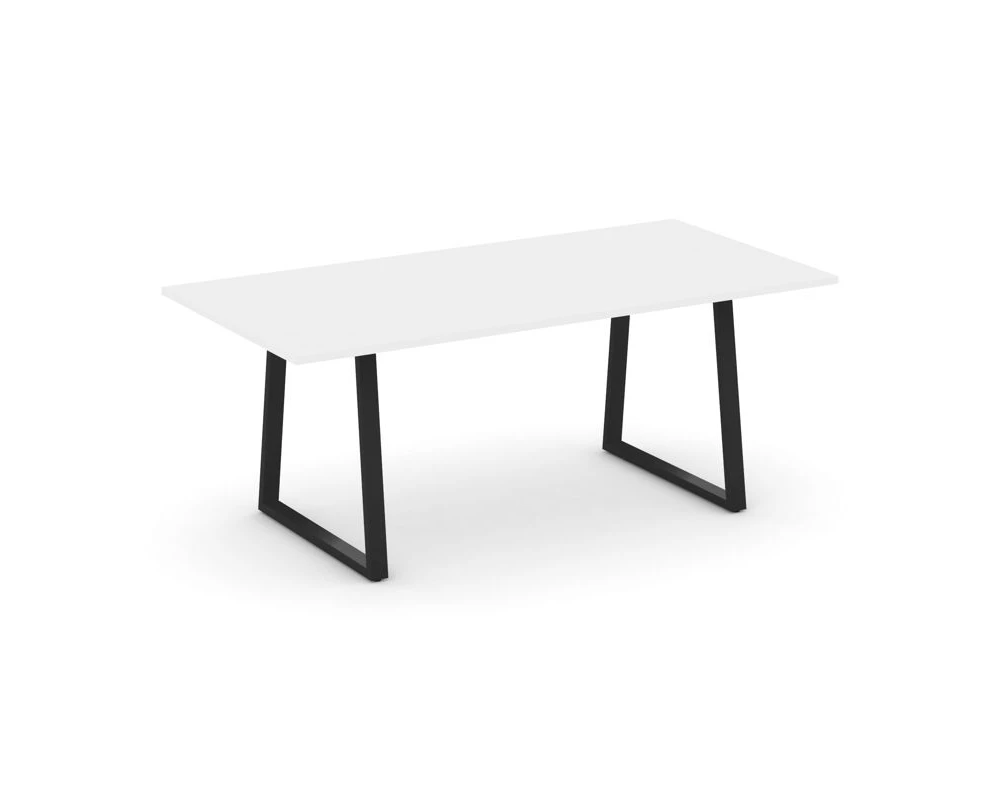 Стол переговорный опоры трапеция без лючка 1980x980x750 Style Project Direct