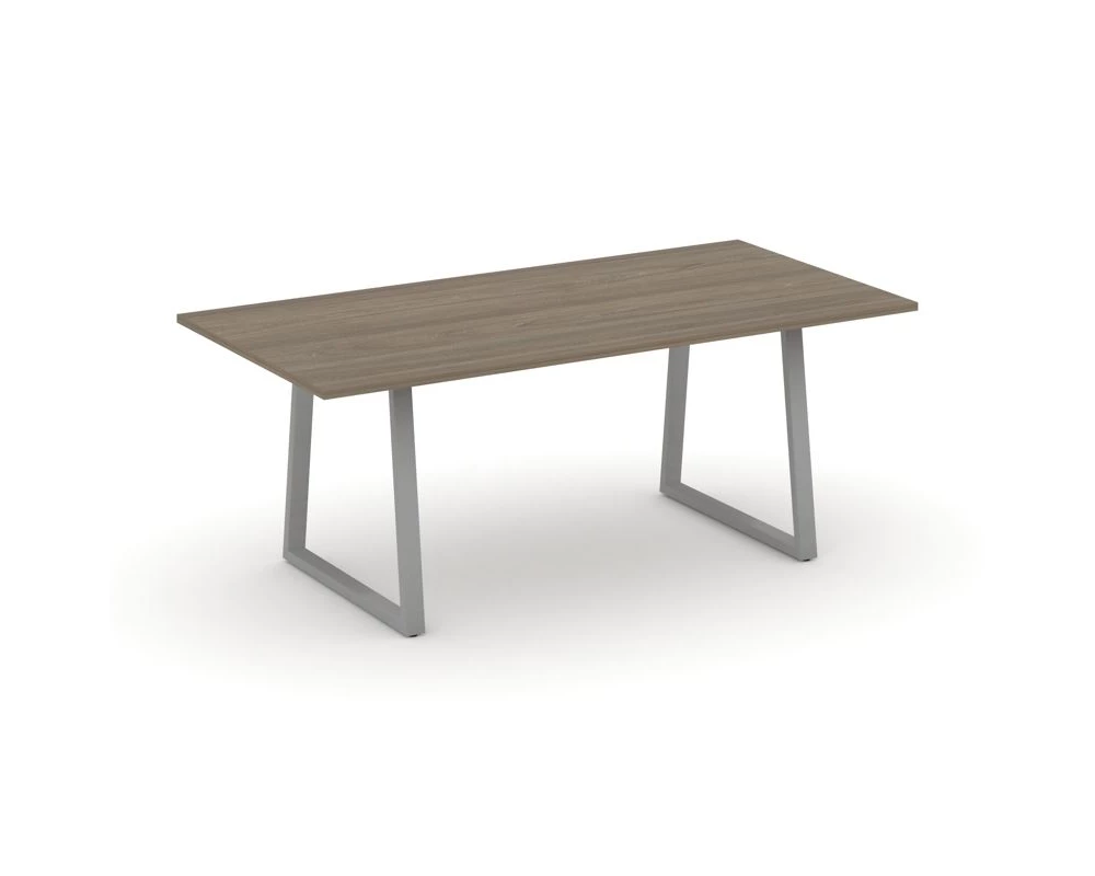 Стол переговорный опоры трапеция без лючка 1980x980x750 Style Project Direct
