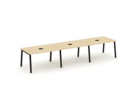 Стол переговорный на А-образном каркасе 60 мм 2940х980х750 Стайл Проджект / Style Project images