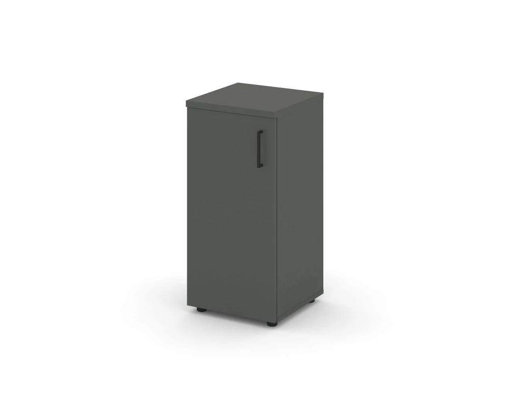 Шкаф низкий узкий левый закрытый 400x400x833 Стайл Проджект / Style Project