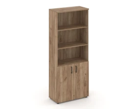 Шкаф высокий широкий полузакрытый 796x400x1982 зад. стенка HDF Стайл Проджект / Style Project images