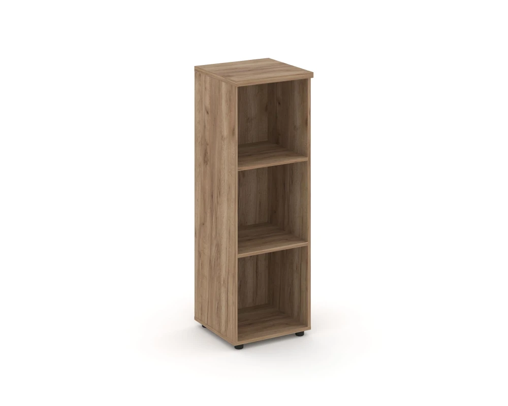 Стеллаж средний узкий 400x400x1203 зад. стенка HDF Стайл Проджект / Style Project