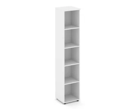 Стеллаж высокий узкий 400x400x1982 зад. стенка HDF Стайл Проджект / Style Project images