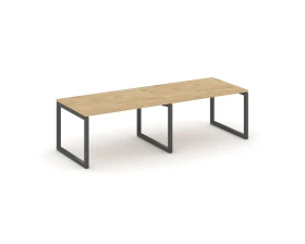 Стол переговорный на О-образном каркасе 50 мм 2760x980x750 Стайл Проджект / Style Project images