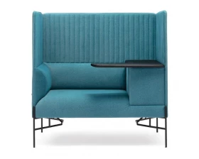 Кресло со столиком слева с высокой спинкой Toscana images