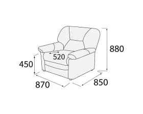 Кресло Дельта images