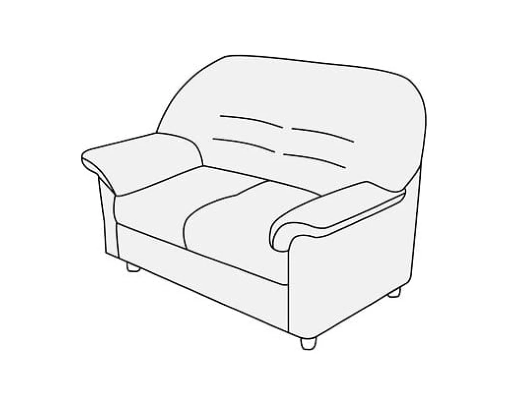 Диван 2-х местный Премьер