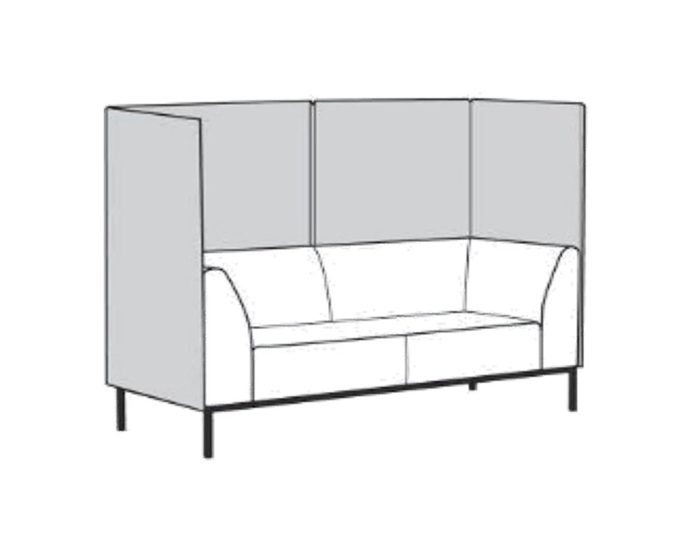 Диван 3-х местный купе Ультра Купе