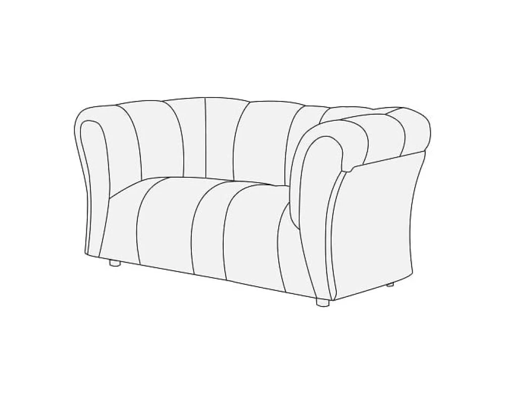 Диван 2-х местный Юпитер