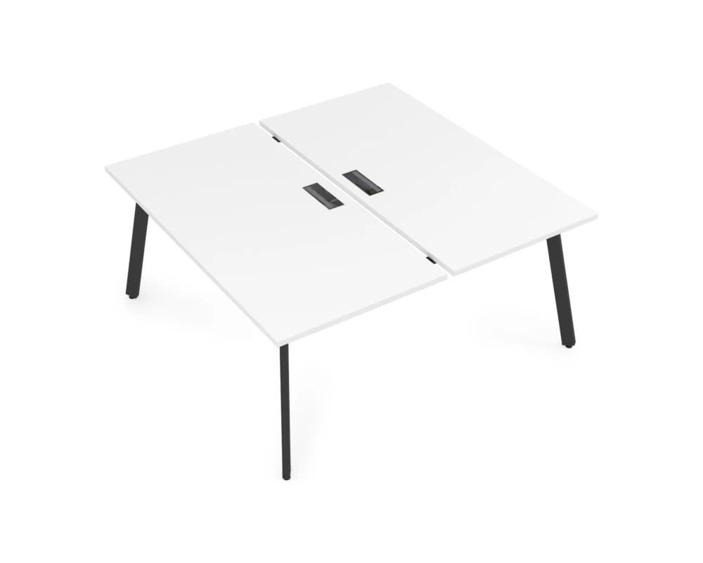 Стол системы Бенч, сдвоенный, на 2 рабочих места - средний (1200x1235x750) АРРЕДО / ARREDO