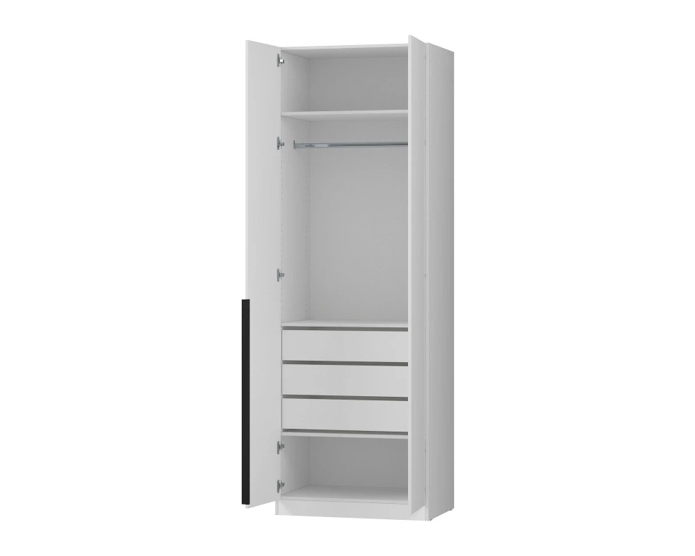 Шкаф для одежды с ящиками Tower 800x548x2361 Home