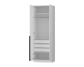 Шкаф для одежды с ящиками Tower 800x548x2361 Home images