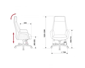 Кресло Бюрократ ANTONIO images