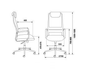 Кресло Бюрократ KB-9N/TW images