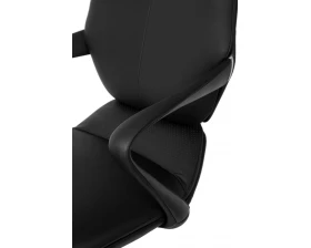 Кресло College CLG-628 LTU-A Экокожа, Черный images