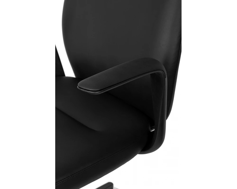 Кресло College CLG-629 LTU-A Экокожа, Черный