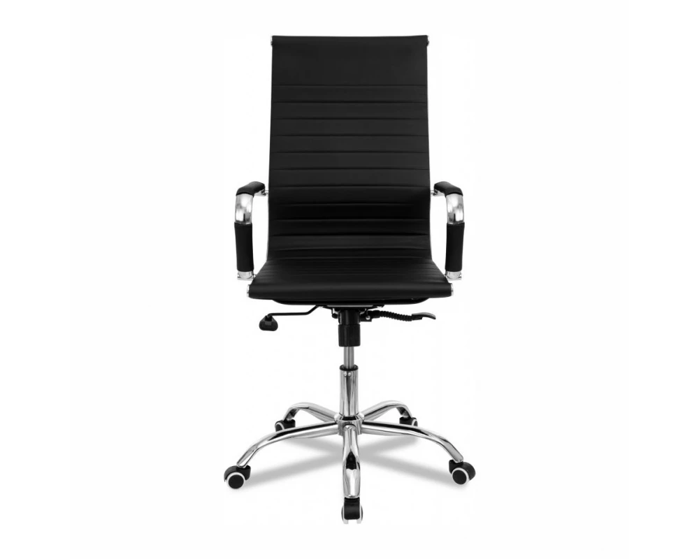 Кресло College CLG-621-A Экокожа, Черный