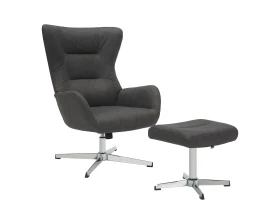 Кресло Everprof Apple Ткань, Темно-серый images