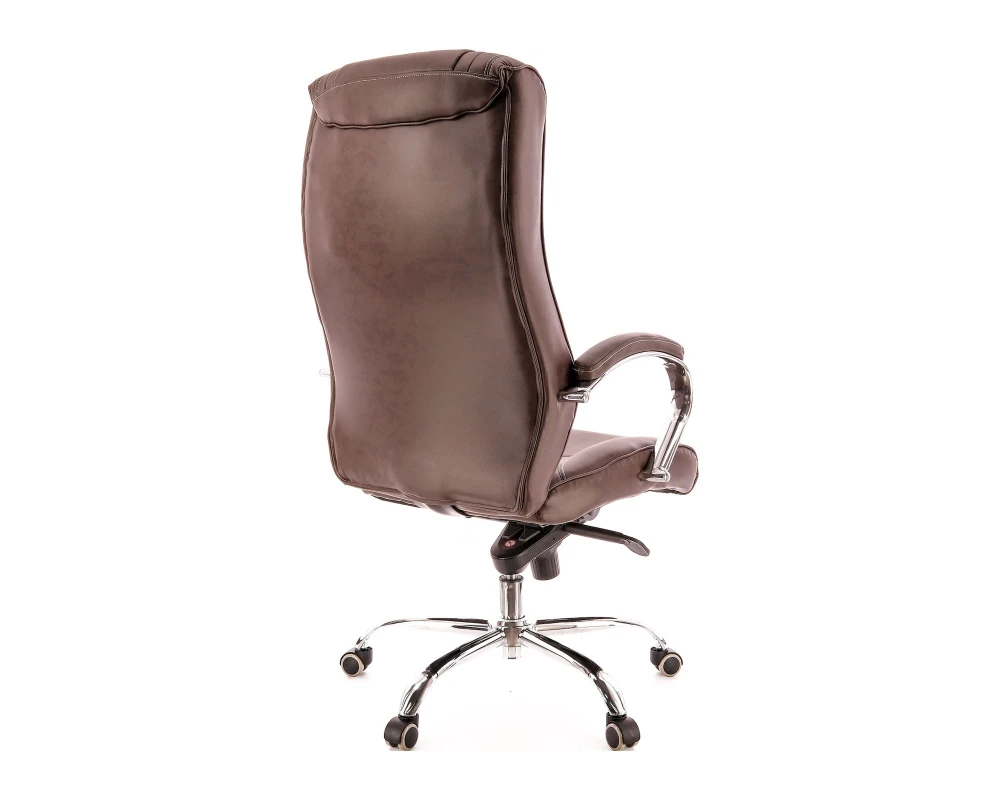 Кресло Everprof King M Натуральная кожа, Коричневый