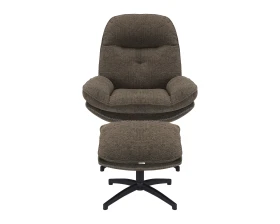 Кресло Everprof Lime Ткань, Темно-коричневый images