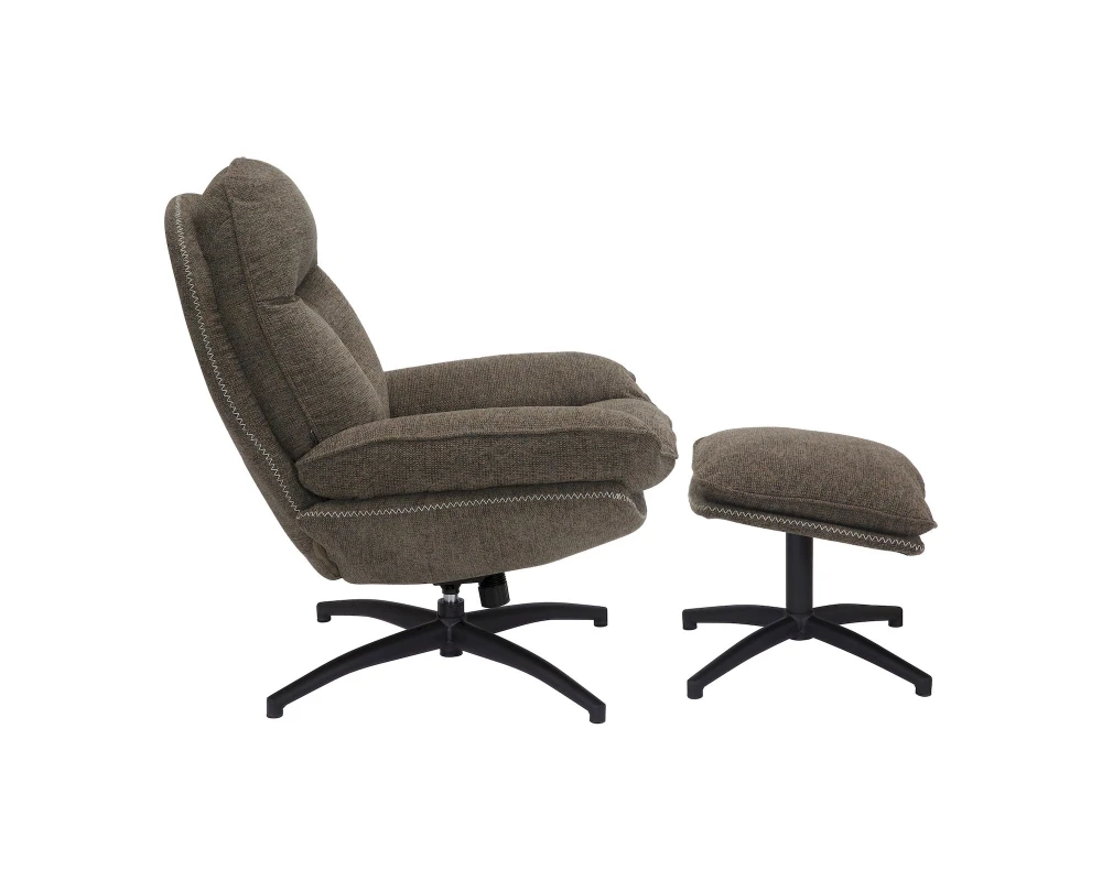 Кресло Everprof Lime Ткань, Темно-коричневый