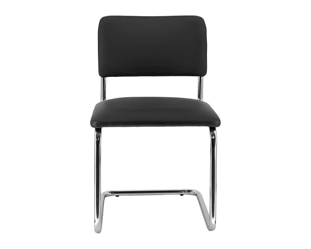 Кресло Everprof Silwia Экокожа, Черный