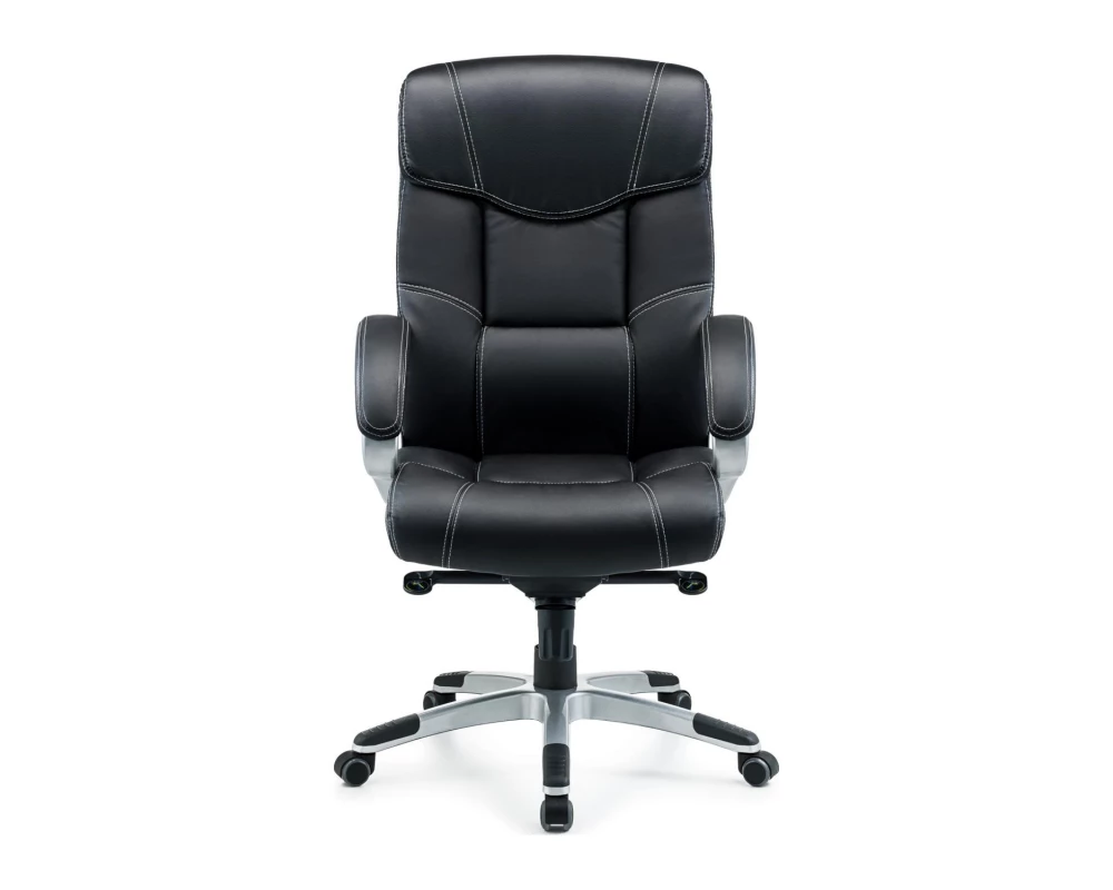 Кресло Albert 2177H Экокожа, Черный