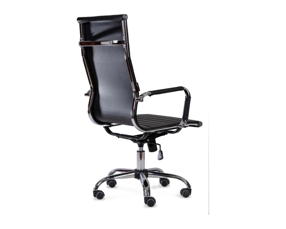 Кресло Karl 2003H Экокожа, Черный