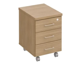 Тумба выкатная 3 ящичная с центральным замком ПТ 213 Patriot images