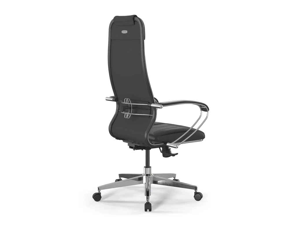 Кресло ErgoLife 6/подл.116/осн.Synchro 004 Экокожа, Черный