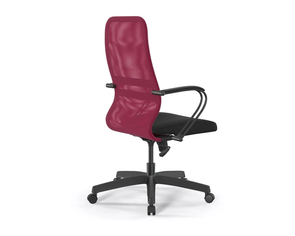 Кресло ErgoLife S 8 B2-8K M09.B02.G15.W01 Сетка/Ткань, Красный/Черный