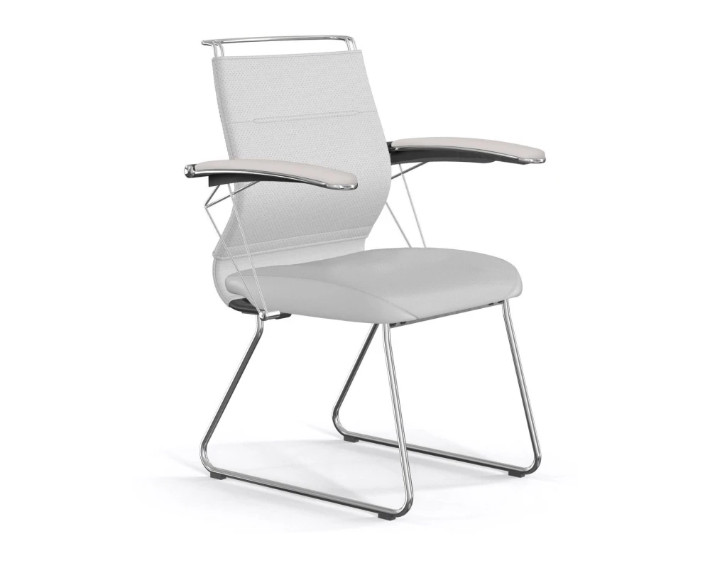 Кресло ErgoLife S W M4-167U F54 Экокожа, Белый
